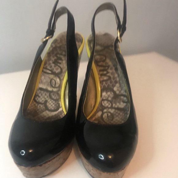 Sam Edelman Platform Wedge Slide - Picture 2 of 7